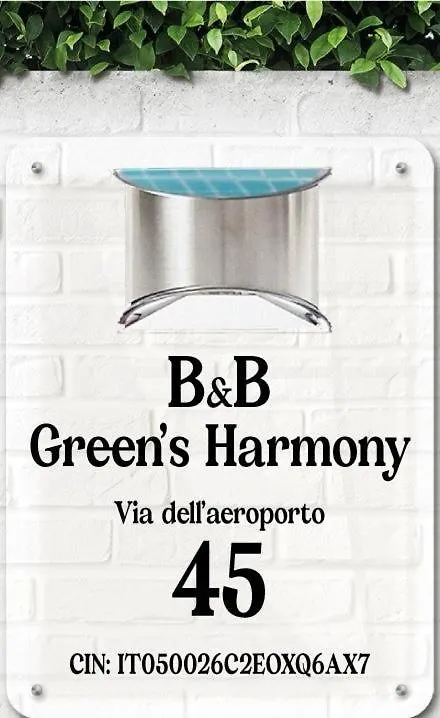 B&B Green'S Harmony Pisa Bed and breakfast